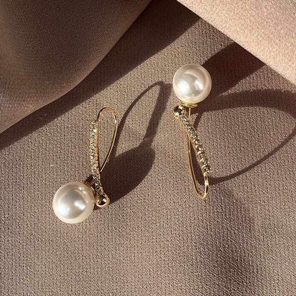 gelanmeng pearl drop earrings for women fashion korean exquisite pendant hoops piercing jewelry accessories gift wholesale, Silver
gelanmeng pearl drop earrings for women fashion korean exquisite pendant hoops piercing jewelry accessories gift wholesale, Silver