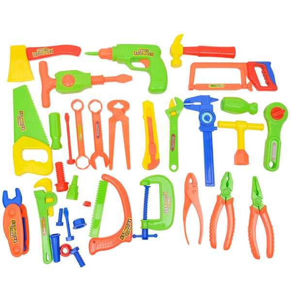33pcs/set children puzzle play house toys simulation repair kit boys electric repair tool kids educational toys lj201009 
33pcs/set children puzzle play house toys simulation repair kit boys electric repair tool kids educational toys lj201009