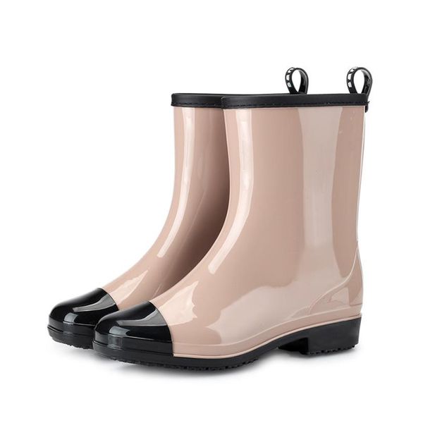 2021s puddles new luxury designer women's boots fashion environmental protection rain boots waterproof martin short boots, Black
2021s puddles new luxury designer women's boots fashion environmental protection rain boots waterproof martin short boots, Black