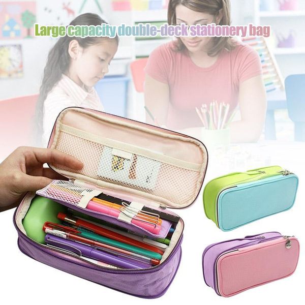 new zipper pencil case pen bag pouch school supplies large capacity for children students dom6681
new zipper pencil case pen bag pouch school supplies large capacity for children students dom6681
