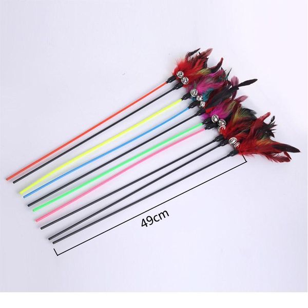 cat toys random color make a cat stick feather black coloured pole like birds with small bell natu qyldov
cat toys random color make a cat stick feather black coloured pole like birds with small bell natu qyldov