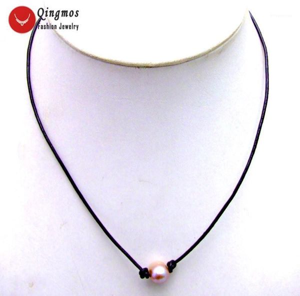 qingmos 10-11mm pearl chokers necklace for women with purple potato natural pearl pendants & necklace 18" brown leather-60741, Golden;silver
qingmos 10-11mm pearl chokers necklace for women with purple potato natural pearl pendants & necklace 18" brown leather-60741, Golden;silver