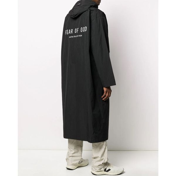 fear of god 6th nylon hooded rain jacket fog hooded raincoat black casual oversized long jacket men women outdoor hiphop streetwear
fear of god 6th nylon hooded rain jacket fog hooded raincoat black casual oversized long jacket men women outdoor hiphop streetwear