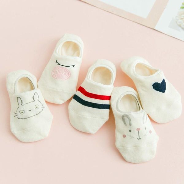 5 pairs new fashion women socks low cut cotton socks kawaii soft summer cartoon animal ankle cat stripe heart boat1, Black;white
5 pairs new fashion women socks low cut cotton socks kawaii soft summer cartoon animal ankle cat stripe heart boat1, Black;white