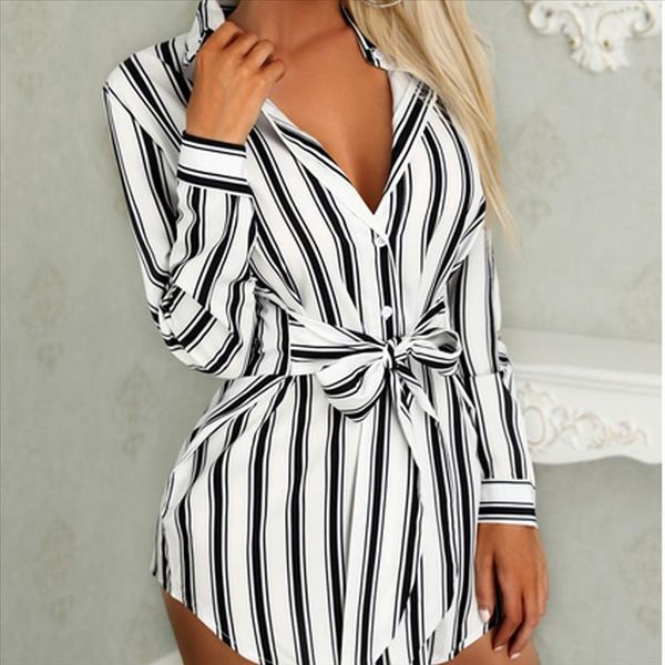 striped shirt women lace up blouses casual v neck long sleeve blouse elegant office wear blusas femme plus size white 
striped shirt women lace up blouses casual v neck long sleeve blouse elegant office wear blusas femme plus size white