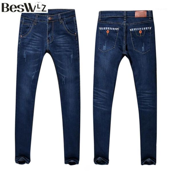wholesale-2016 beswlz men pencil jeans pants casual fashion straight denim jeans men slim male blue jeans 30011
wholesale-2016 beswlz men pencil jeans pants casual fashion straight denim jeans men slim male blue jeans 30011