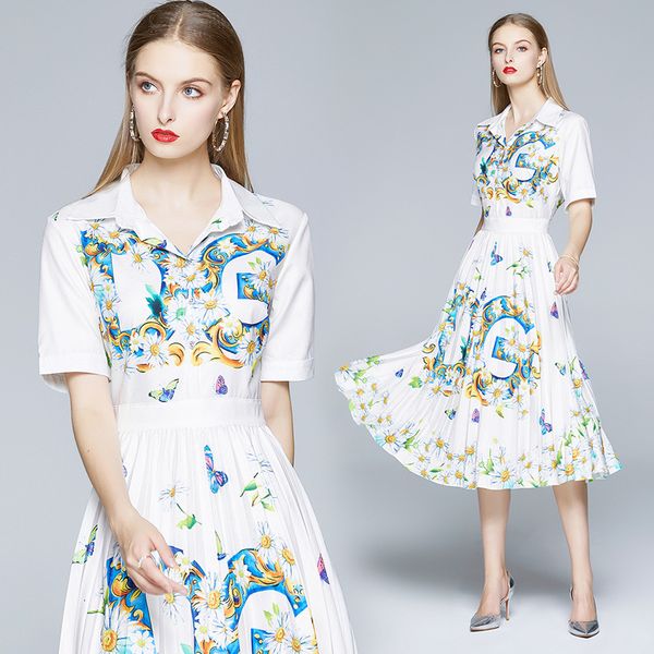 female designer 2021 runway shirt white neck in floral print business holiday party dress casual rocking tpx7, Black;gray
female designer 2021 runway shirt white neck in floral print business holiday party dress casual rocking tpx7, Black;gray