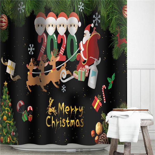 2020 quarantine christmas bathroom curtain waterproof xmas shower curtains mat xmas home decoration partition curtain bath curtains e101305
2020 quarantine christmas bathroom curtain waterproof xmas shower curtains mat xmas home decoration partition curtain bath curtains e101305