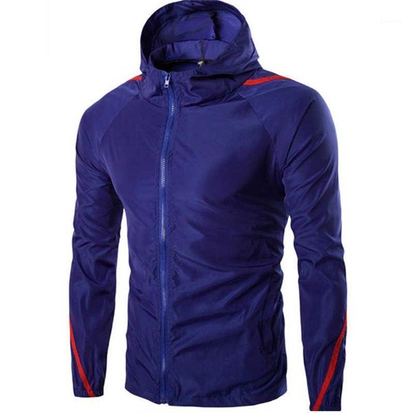 

wholesale- new mens jackets casual light waterproof sunscreen jacket thin long sleeve coat outwear 09781, Black;brown