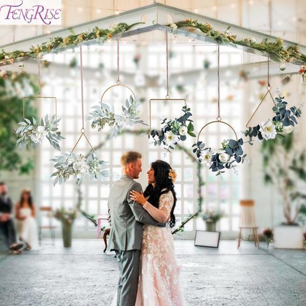 fengrise geometric metal wreath artificial flower rustic decor weeding decoration for wedding birthday party ornaments
fengrise geometric metal wreath artificial flower rustic decor weeding decoration for wedding birthday party ornaments