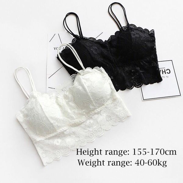camisoles & tanks women bra summer 2021 fashion sheer lace floral bralette bras girls strappy lingerie underwear sweet wire, Black;white
camisoles & tanks women bra summer 2021 fashion sheer lace floral bralette bras girls strappy lingerie underwear sweet wire, Black;white