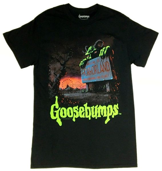 goosebumps welcome to horrorland new 100% authentic 2020 summer mens fashion hoodie designers t shirts sweatshirt
goosebumps welcome to horrorland new 100% authentic 2020 summer mens fashion hoodie designers t shirts sweatshirt
