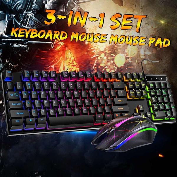 new usb wired rgb backlit deskkeyboard mouse gaming glowing keyboard mouse combo for pc lapgamer gift pad
new usb wired rgb backlit deskkeyboard mouse gaming glowing keyboard mouse combo for pc lapgamer gift pad