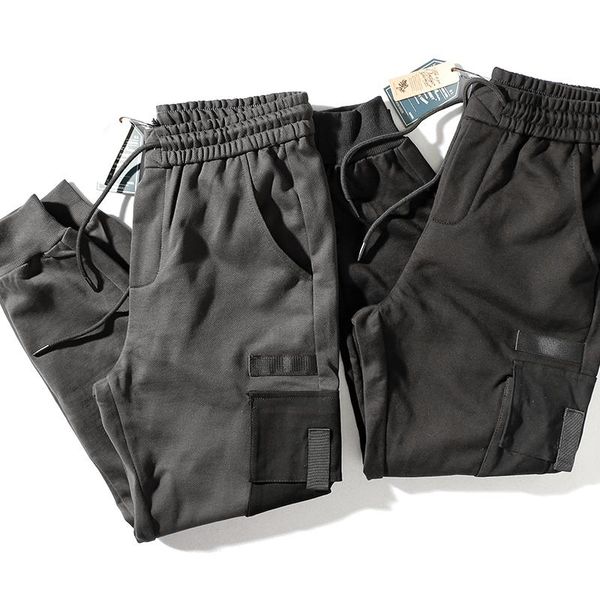men's pants 2021 autumn winter sport cargo sweatpants loose black trousers multi-pocket casual knitted terry 100% cotton
men's pants 2021 autumn winter sport cargo sweatpants loose black trousers multi-pocket casual knitted terry 100% cotton