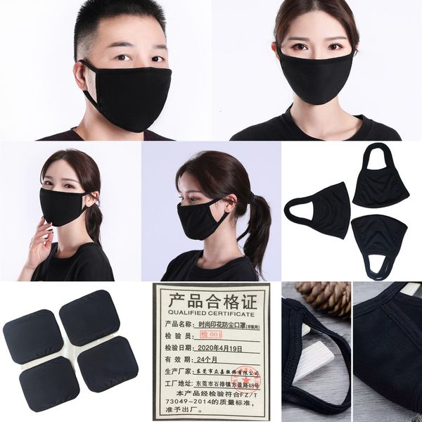 factoryoqrkwashable black face cotton masks classic fashion reusable dustproof cloth mask for man woman protective products lj
factoryoqrkwashable black face cotton masks classic fashion reusable dustproof cloth mask for man woman protective products lj