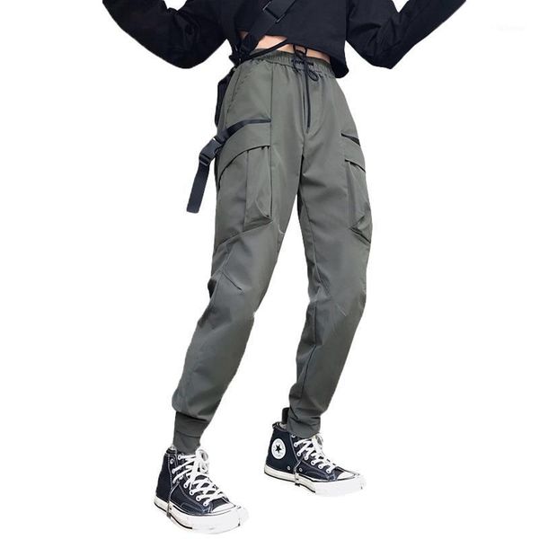 2020 new big pockets cargo pants women high waist loose streetwear trouser hip hop joggers pants1, Black;white
2020 new big pockets cargo pants women high waist loose streetwear trouser hip hop joggers pants1, Black;white