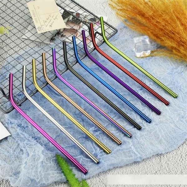 straight 8.5''/9.5''/10.5'' colorful stainless bent steel reusable drinking straw metal straws for party weddi
straight 8.5''/9.5''/10.5'' colorful stainless bent steel reusable drinking straw metal straws for party weddi