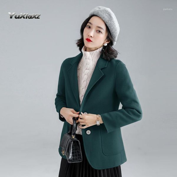 2021 winter new simple and atmospheric self-cultivation is thin and elegant double-sided woolen coat women winter coat wool1, Black
2021 winter new simple and atmospheric self-cultivation is thin and elegant double-sided woolen coat women winter coat wool1, Black