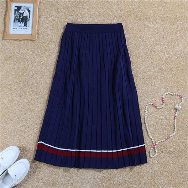 2019 new women midi long striped pleated skirts autumn vintage lady high waist pakage hip knitted skirt female a line skirt w449, Black
2019 new women midi long striped pleated skirts autumn vintage lady high waist pakage hip knitted skirt female a line skirt w449, Black