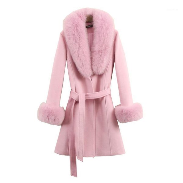 woolen coat winter coat women 2020 korean version of the self-cultivation large fur collar jackets female faux fur coats 3xl1, Black
woolen coat winter coat women 2020 korean version of the self-cultivation large fur collar jackets female faux fur coats 3xl1, Black