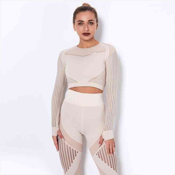 women white two 2 piece yoga set hollow out seamless sport outfits crop bra leggings fitness sport sets workout, Gray
women white two 2 piece yoga set hollow out seamless sport outfits crop bra leggings fitness sport sets workout, Gray