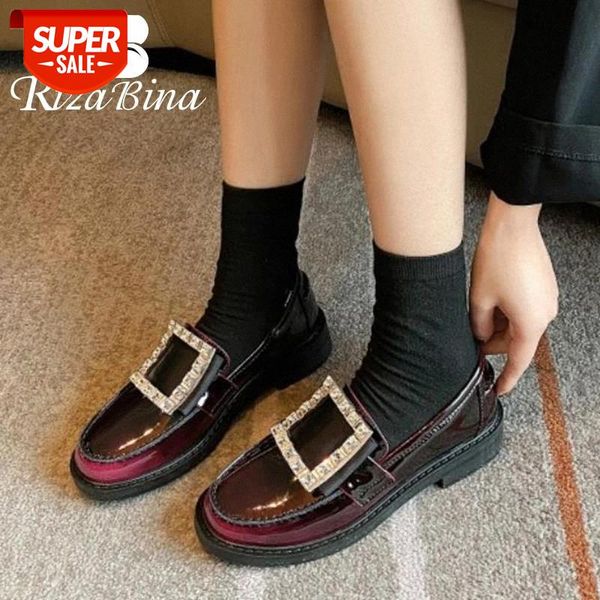 rizabina size 34-42 2021 new flats shoes for women's real leather heel shoes round toe loafers fashion ladies casual footwear #u881
rizabina size 34-42 2021 new flats shoes for women's real leather heel shoes round toe loafers fashion ladies casual footwear #u881