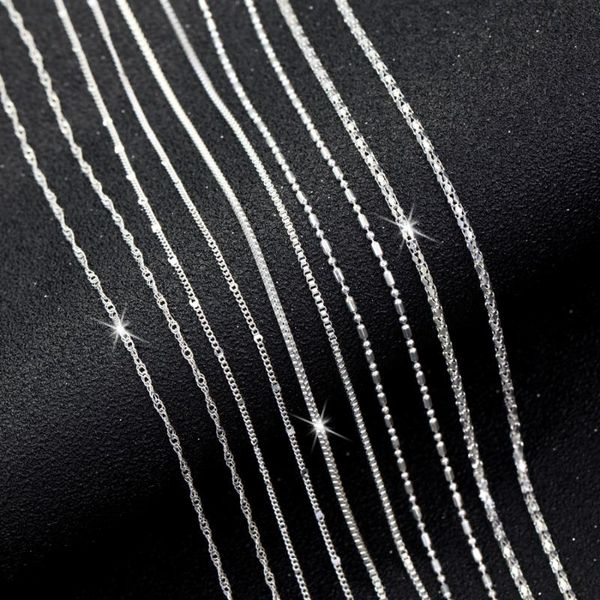 chains hesiod 5pcs/set silver chain necklace for men women curb 45-51cm fashion jewelry
chains hesiod 5pcs/set silver chain necklace for men women curb 45-51cm fashion jewelry