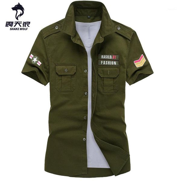 plus size -6xl summer mens shirts male army camouflage short sleeve cotton shirts men business shirt brand clothing1, White;black
plus size -6xl summer mens shirts male army camouflage short sleeve cotton shirts men business shirt brand clothing1, White;black