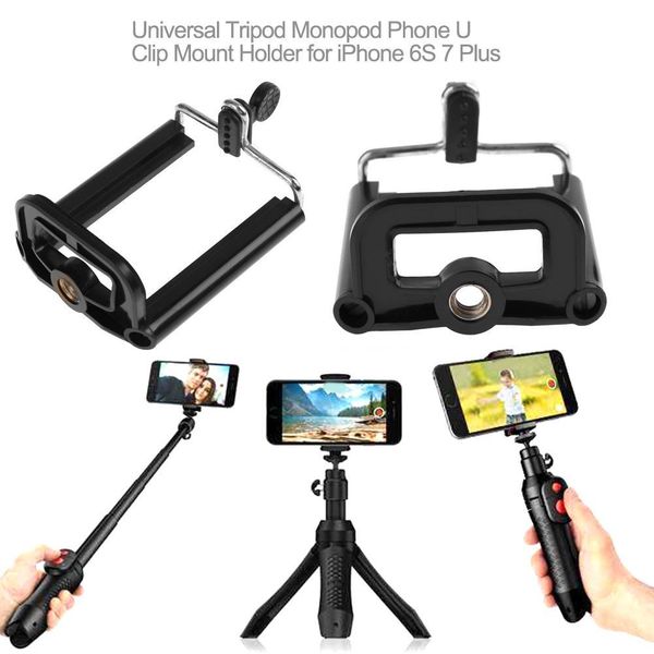 universal mobile phone cellphone clip clamp holder stand u slot mount self timer bracket rack tripod accessories phone access wmtunk 
universal mobile phone cellphone clip clamp holder stand u slot mount self timer bracket rack tripod accessories phone access wmtunk