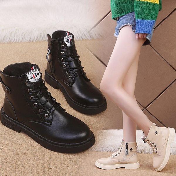 shoes women's boots autumn booties woman 2020 low heel round toe luxury designer boots-women zipper winter footwear fashion, Black
shoes women's boots autumn booties woman 2020 low heel round toe luxury designer boots-women zipper winter footwear fashion, Black