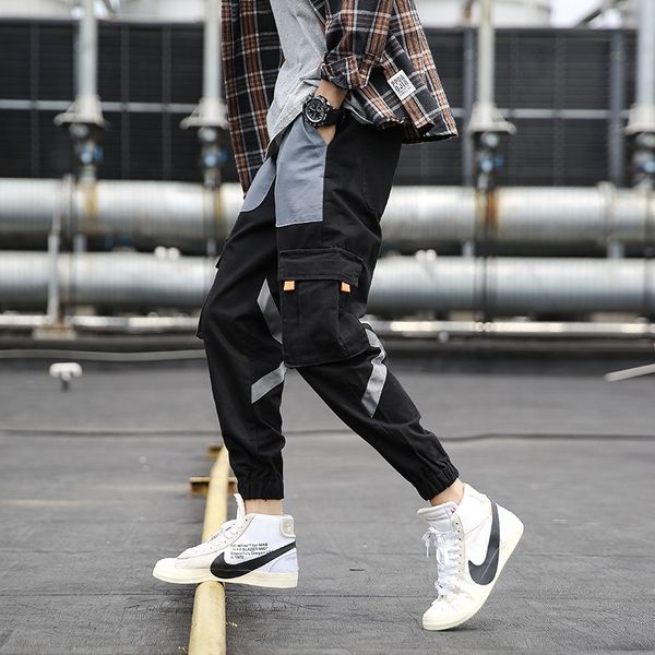 fall 2019 new men's overalls large overalls casual pants loose multi pocket small feet casual pants for men zsdch, Blue
fall 2019 new men's overalls large overalls casual pants loose multi pocket small feet casual pants for men zsdch, Blue