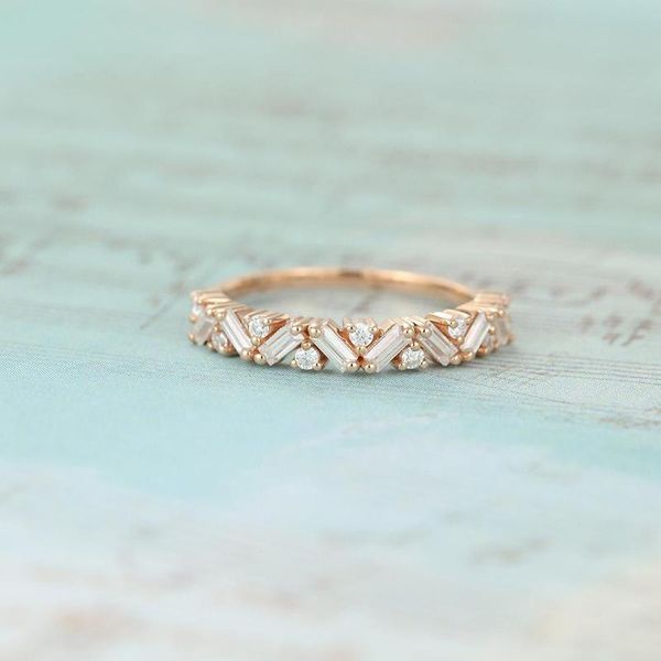 cluster rings cxsjeremy unique half eternity baguette cut moissanite wedding band 14k rose gold engagement ring matching, Golden;silver
cluster rings cxsjeremy unique half eternity baguette cut moissanite wedding band 14k rose gold engagement ring matching, Golden;silver