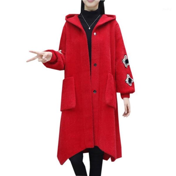 fashion women thicken faux coats spring autumn casual hooded loose parkas ladies elegant woolen blends jackets yp20751, Black
fashion women thicken faux coats spring autumn casual hooded loose parkas ladies elegant woolen blends jackets yp20751, Black