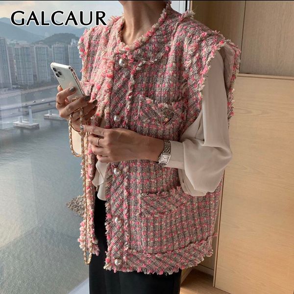 galcaur casual coat for women o neck sleeve hit color pockets pearls button elegant oversized coats female fashion clothes 201028, Black;white
galcaur casual coat for women o neck sleeve hit color pockets pearls button elegant oversized coats female fashion clothes 201028, Black;white