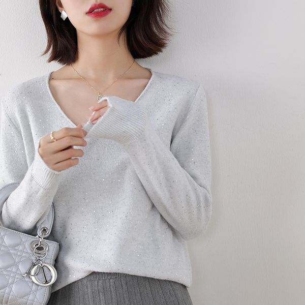 2021 warm trade sequins women's shirts 100% wool knitted or crocheted oneck winter 7 standard female jumpers tscy, White;black
2021 warm trade sequins women's shirts 100% wool knitted or crocheted oneck winter 7 standard female jumpers tscy, White;black
