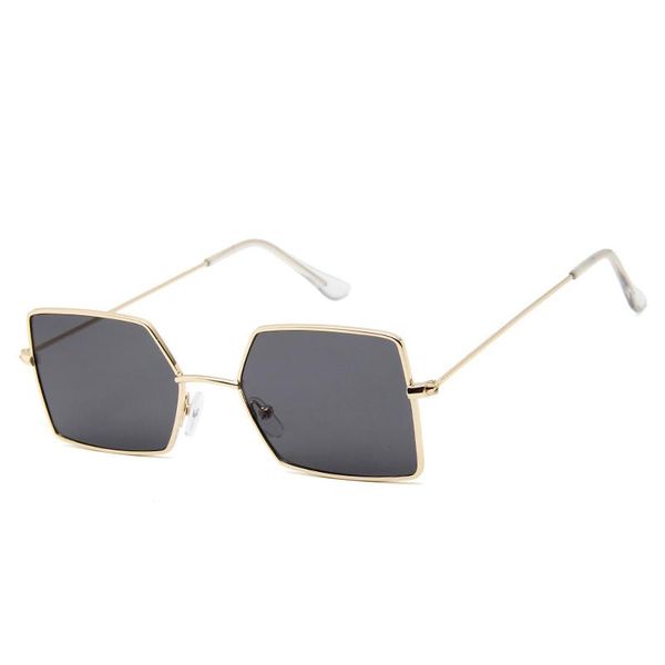 sunglasses 2021 luxury square women men metal frame gradient classic brand sun glasses for female uv400, White;black
sunglasses 2021 luxury square women men metal frame gradient classic brand sun glasses for female uv400, White;black