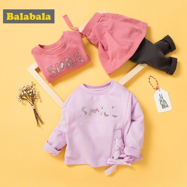 balabala child clothing suit set toddler girl clothing girls costume o-neck long sleeve pullover sets with belt clothing sets y200325, White
balabala child clothing suit set toddler girl clothing girls costume o-neck long sleeve pullover sets with belt clothing sets y200325, White