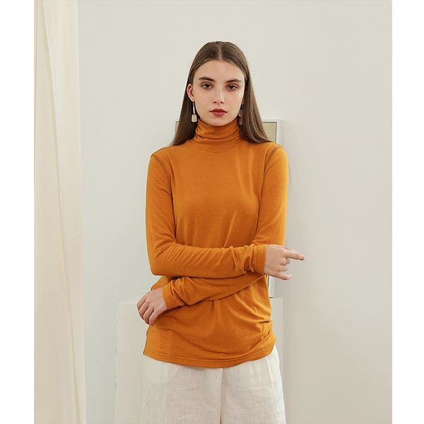 women turtleneck basic blouse female high neck knitted pullovers cotton slim undershirt, Black;white
women turtleneck basic blouse female high neck knitted pullovers cotton slim undershirt, Black;white