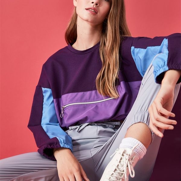 trendyol with color block crop knitted sweatshirt twoss20sw0168 220314, Black
trendyol with color block crop knitted sweatshirt twoss20sw0168 220314, Black