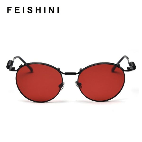 feishini celebrity oval women brand sunglasses polarized steampunk luxury metal fashion uvb drive glasses men retro with box, White;black
feishini celebrity oval women brand sunglasses polarized steampunk luxury metal fashion uvb drive glasses men retro with box, White;black