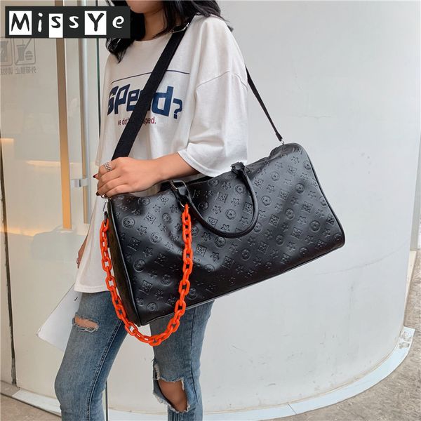 pu leather travel bag female portable large capacity lightweight luggage bag embossed duffle bag c1008
pu leather travel bag female portable large capacity lightweight luggage bag embossed duffle bag c1008