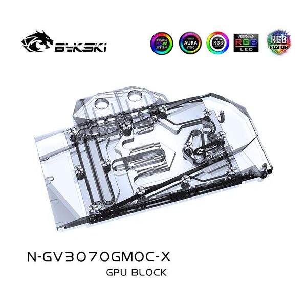bykski 3070 gpu water cooling block for gigabyte geforce rtx 3070, graphics card liquid cooler system, n-gv3070gmoc-x
bykski 3070 gpu water cooling block for gigabyte geforce rtx 3070, graphics card liquid cooler system, n-gv3070gmoc-x