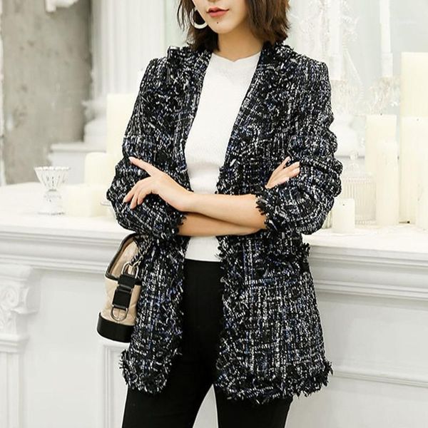 2019 new spring women's short jacket fashion beads double breasted tassel outerwear female elegant slim fit tweed coat11, Black;brown
2019 new spring women's short jacket fashion beads double breasted tassel outerwear female elegant slim fit tweed coat11, Black;brown