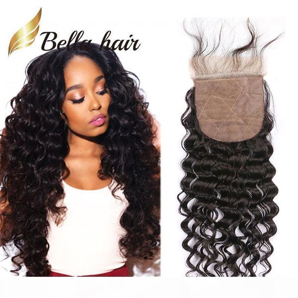 bella hair pre-plucked silk base closure brazilian virgin human hair 4*4 lace closure natural color 8a deep wave hair pieces, Black;brown
bella hair pre-plucked silk base closure brazilian virgin human hair 4*4 lace closure natural color 8a deep wave hair pieces, Black;brown