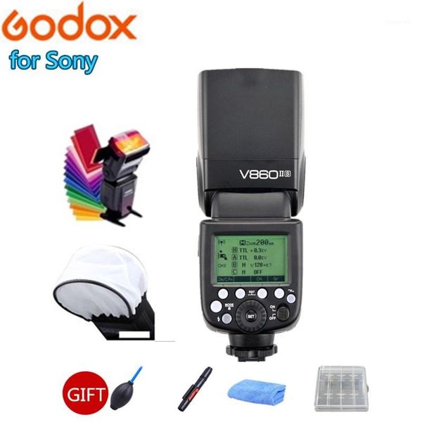 flashes godox ving v860ii v860iis 2.4g wireless gn60 e-ttl hss 1/8000s vb-18 battery camera speedlite flash for dslr + softbox1
flashes godox ving v860ii v860iis 2.4g wireless gn60 e-ttl hss 1/8000s vb-18 battery camera speedlite flash for dslr + softbox1