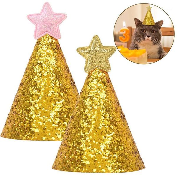 2pcs/set sequin gold pet bithday hat pet dogs caps stars cat dog birthday costume design headwear cap hat christmas party pets1
2pcs/set sequin gold pet bithday hat pet dogs caps stars cat dog birthday costume design headwear cap hat christmas party pets1