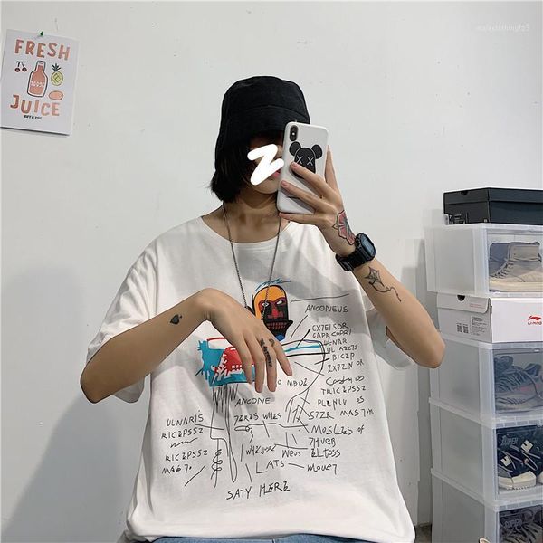 men's t-shirts men harajuku summer t shirts 2021 funny printed male casual loose tees korean 5xl1, White;black
men's t-shirts men harajuku summer t shirts 2021 funny printed male casual loose tees korean 5xl1, White;black