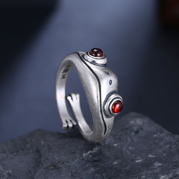 factory88q4frog trend s925 creative retro open animal sterling silver ring jewelry gift
factory88q4frog trend s925 creative retro open animal sterling silver ring jewelry gift