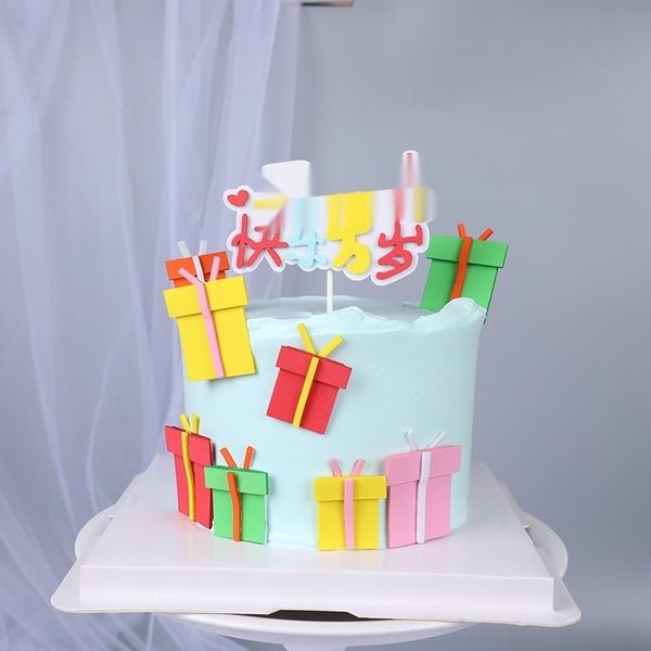 qvw17 creative color box box cake sponge eva no matter how old happy long live contrast gift color cake decoration plug-in on1rr
qvw17 creative color box box cake sponge eva no matter how old happy long live contrast gift color cake decoration plug-in on1rr