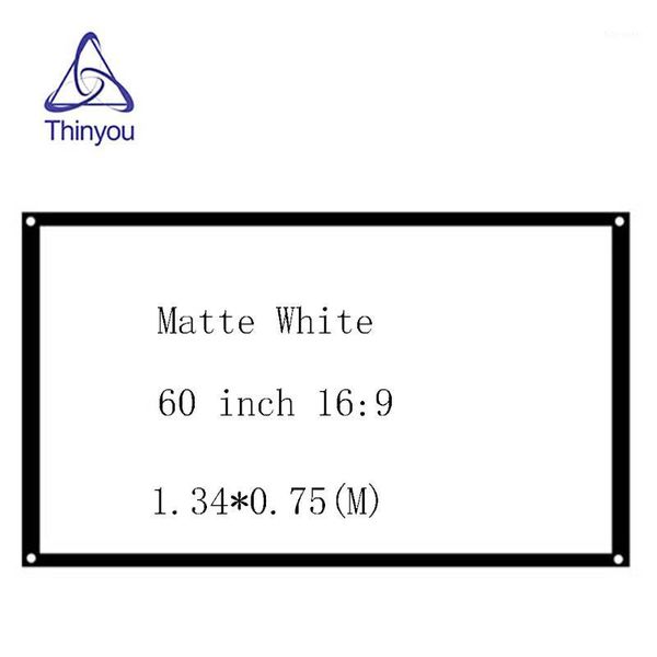 thinyou 60inch 16:9 simple projector high-definition screen portable white curtain home office school portable projection screen1
thinyou 60inch 16:9 simple projector high-definition screen portable white curtain home office school portable projection screen1